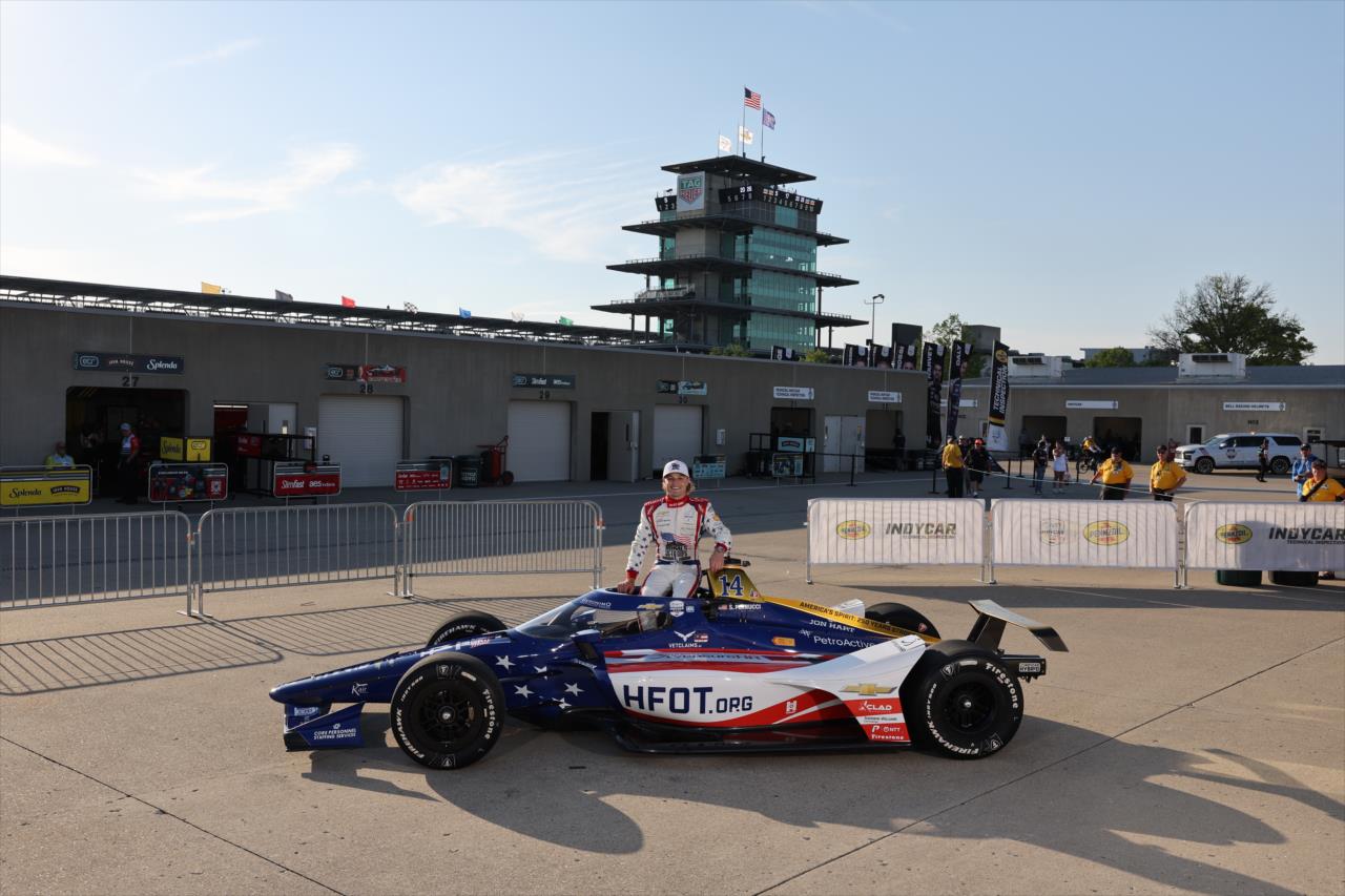 Santino Ferrucci - Indianapolis 500 Qualification Photo - By: Travis Hinkle -- Photo by: Travis Hinkle